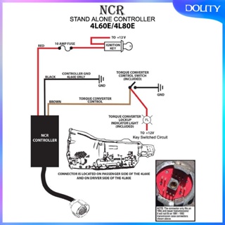 [dolity] Ncr60e-t ตัวควบคุมเกียร์แมนนวล ติดตั้งง่าย ทนทาน 4L60E