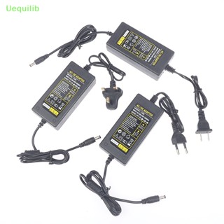 Uequilib อะแดปเตอร์แปลงพาวเวอร์ซัพพลาย ความถี่ AC 100V-240V 60W 12V 5A DC