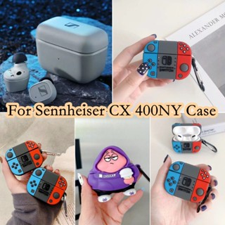 พร้อมส่ง!  เคสหูฟัง แบบนิ่ม ลายการ์ตูน สําหรับ Sennheiser CX 400NY CX 400NY