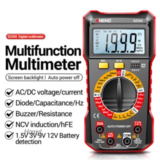 [Homyl] เครื่องมัลติมิเตอร์ดิจิทัล Ncv สําหรับทดสอบช่วงกระแสไฟฟ้าอัตโนมัติ