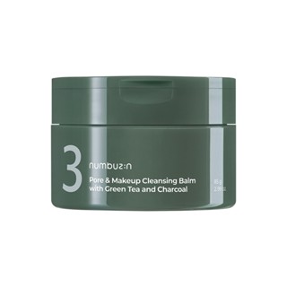 numbuzin No.3 Pore &amp; Makeup Cleansing Balm with Green Tea and Charcoal 85g