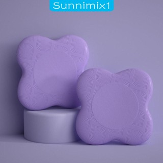 [Sunnimix1] แผ่นรองเข่า สําหรับเล่นโยคะ พิลาทิส 2 ชิ้น