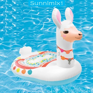 [Sunnimix1] ห่วงยางพองลม ลายการ์ตูน สําหรับสระว่ายน้ํา ชายหาด เล่นเซิร์ฟ