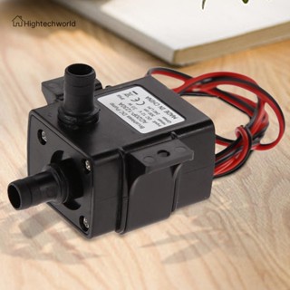 [Hightechworld.th] ปั๊มน้ําไมโคร DC 12V 3M 240L/H ขนาดเล็ก เสียงเงียบมาก สําหรับ Mini Founta