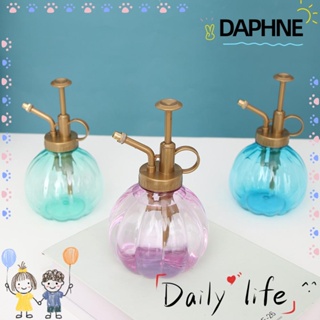 DAPHNE Retro Pumpkin Watering Can Home Living Fine Mist Spray Bottle Manual Pressure Gardening Tool High Quality Pump Water Sprayer/Multicolor