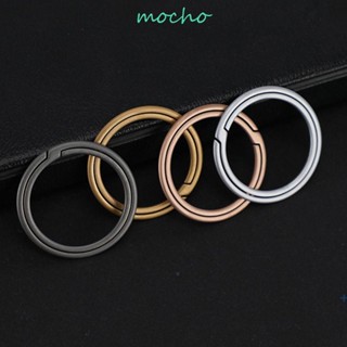 Mocho พวงกุญแจไทเทเนียมอัลลอย หัวเข็มขัดไทเทเนียม EDC ของขวัญผู้ชาย DIY