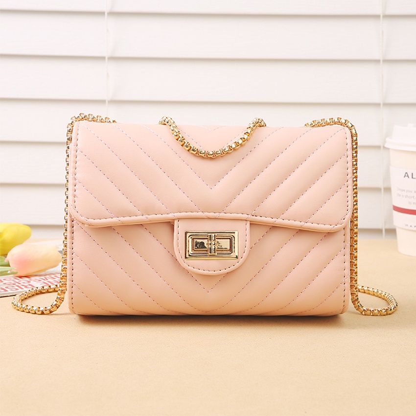 Vodca-กระเป๋าสะพายข้างแฟชั่น หนังพียูเกรดพรีเมียม  ปรับสายได้ รุ่น JJ-C5902