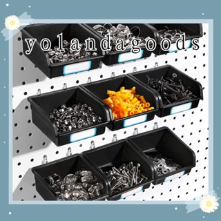 YOLA กล่องจัดเก็บอุปกรณ์ Pegboard Bins Office Workshop 1/6 ชุด