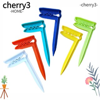 Cherry3 คลิปหนีบผ้าขนหนู 4 ชิ้น