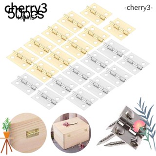 Cherry3 บานพับมุม ขนาดเล็ก มองไม่เห็น สําหรับตู้ เครื่องประดับ 50 ชิ้น