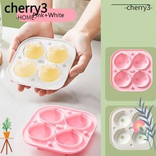 Cherry3 แม่พิมพ์ซิลิโคนฮอกกี้ ปลดง่าย ไม่รั่วซึม ติดทนนาน|หัวพัคน้ําแข็ง ขนาดใหญ่ สําหรับบ้าน