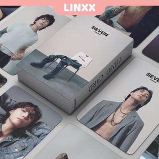 Linxx โปสการ์ด อัลบั้มโลโม่ BTS Jung Kook Seven Album Kpop 55 ชิ้น