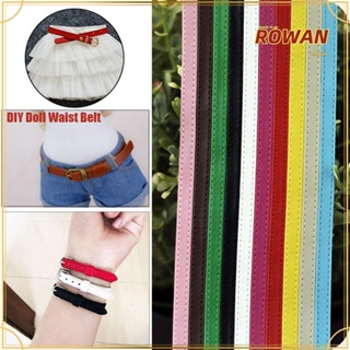 ROW Super Mini 11 colors Length 50cm Width 3/5mm DIY Handmade Belt Material