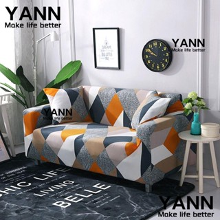 YANN1 ผ้าคลุมโซฟา ผ้ายืด แบบนิ่ม สีพื้น