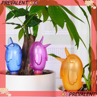 Preva อุปกรณ์รดน้ําต้นไม้อัตโนมัติ แบบพลาสติกใส รูปนก 4 สี