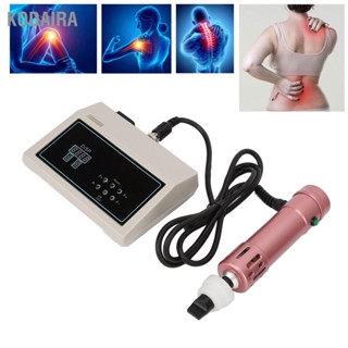 KODAIRA เครื่องบำบัดด้วยคลื่นกระแทก 11 หัวนวด Radial Shockwave Therapy เครื่องบำบัด ED Rose Gold 100‑240V