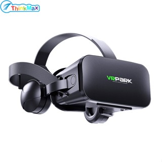 หมวกกันน็อค แว่นตา Vr เลนส์พาโนรามา 4k เสมือนจริง สําหรับ Ios Android