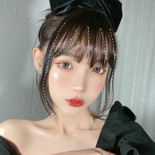 วิกผมหน้าม้า ขนาดเล็ก ระบายอากาศได้ดี สําหรับผู้หญิง