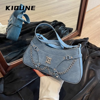 KIQUNE   กระเป๋าสะพาย ข้าง กระเป๋าผู้หญิงสะพายข้าง 2023 new  Comfortable Trendy สไตล์เกาหลี พิเศษ L91TFV1 37Z230910