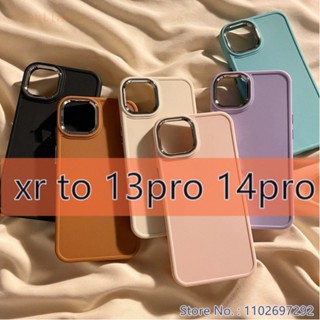 เคสป้องกันโทรศัพท์มือถือ สําหรับ iPhone XR ถึง 13 Pro XR ถึง 14 Pro XR 13 Pro