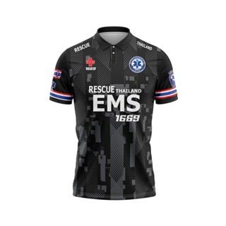 เสื้อเชิ้ต คอปก พิมพ์ลาย EMS 299 ออกแบบใหม่ เหมาะกับใส่ทํางานเตรียมตัว