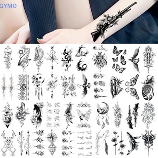 [cxGYMO] สติกเกอร์รอยสักชั่วคราว ลายดอกไม้ 3D กันน้ํา HDY