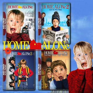 DVD Home Alone โดดเดี่ยวผู้น่ารัก ภาค 1-4 DVD Master เสียงไทย (เสียง ไทย/อังกฤษ ซับ ไทย/อังกฤษ ( ภาค 1 กับ 4 เสียงไทย เท