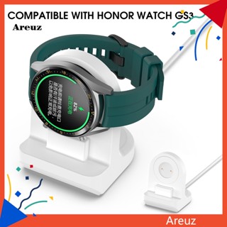 แท่นชาร์จนาฬิกาข้อมือ ซิลิโคน กันรอยขีดข่วน ติดตั้งง่าย สําหรับ HONOR Watch GS3