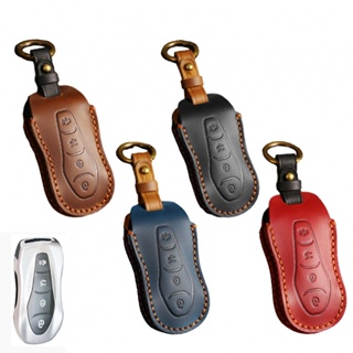 ⚡NEW 8⚡Premium Quality Key Case for Geely Atlas Pro Tugella Boyue 2020 Cowhide Material