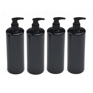 Bottles With Pump Cheap Gel Travel Clean Plastic 4PCS 17oz 500ml Container