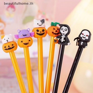 ｛Halloween Decor｝ปากกาเจล ลายการ์ตูนฟักทองฮาโลวีนน่ารัก 1 ชิ้น ~