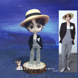 9.9 เหนื่อยมากตุ๊กตาฟิกเกอร์ Sano Film Television Star Aidou Wang Yibo Nendoroid แฮนด์เมด ของขวัญวันเกิดวันวาเลนไทน์ Z8