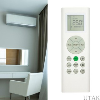 Utake รีโมตควบคุมเครื่องปรับอากาศ ACs เวอร์ชั่นภาษาอังกฤษ หน้าจอขนาดใหญ่