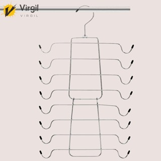 [Virgil.th] อุปกรณ์จัดระเบียบตู้เสื้อผ้า ประหยัดพื้นที่ 360 องศา 3 แพ็ค