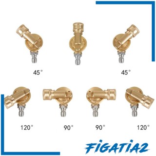 [Figatia2] ข้อต่อเชื่อมต่อหัวฉีดแรงดัน 5000Psi 1/4 นิ้ว