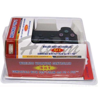 จอยไร้สาย ​ps2/ps3/pc d-input/ANDROID BOX/PC X-INPUT(6in​1)​รวมในจอยเดียว--