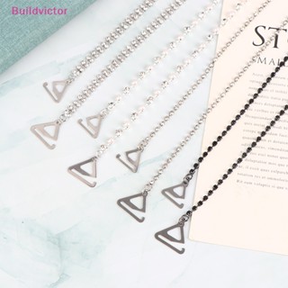 Buildvictor สายรัดบราชั้นใน ประดับเพชรเทียม กันลื่น ปรับได้ 1 คู่