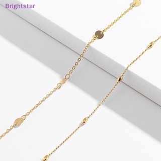 Brightstar สายโซ่คล้องเอว ประดับลูกปัด สไตล์วินเทจ เซ็กซี่ เหมาะกับหน้าท้อง หน้าร้อน เครื่องประดับแฟชั่น สําหรับผู้หญิง Y2K