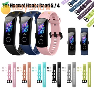 Mayshow สายรัดข้อมือ แบบนิ่ม สําหรับ Honor Band 5 4