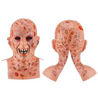  Halloween Freddies same zombie rubber latex mask is suitable for occasions such as Halloween, Christmas, Easter, Carnival, makeup parties, etc