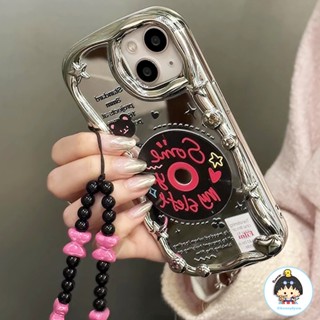 เคสโทรศัพท์มือถือ TPU แบบนิ่ม ชุบไฟฟ้า กันกระแทก มีกระจกบันทึก สําหรับ iPhone 14 13 12 11 Pro Max X XR