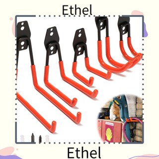 Ethel1 ตะขอเหล็กแขวนบันไดจักรยาน สําหรับโรงรถ