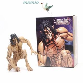 Mxmio ฟิกเกอร์ PVC รูปปั้นอนิเมะญี่ปุ่น Eren Yeager Attack Titan