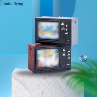 Nf บ้านตุ๊กตาจิ๋ว เครื่องประดับจิ๋ว ทีวีย้อนยุค ของเล่นเครื่องประดับ nobleflying