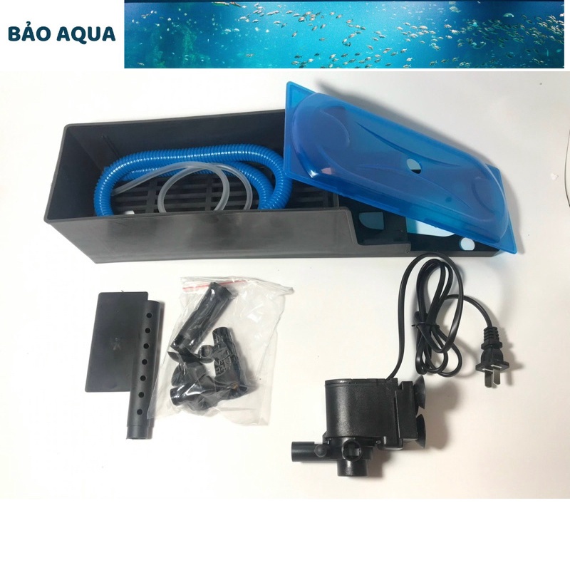 Vipsun VS 188 - 288 - 388 Aquarium Filter Pump พร้อมผ้าฝ้ายกรอง