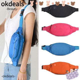 Okdeals กระเป๋าคาดเอว กันน้ํา เหมาะกับการพกพาเดินทาง เล่นกีฬากลางแจ้ง