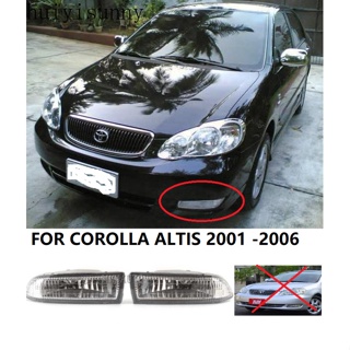 Hys ไฟตัดหมอก OEM ด้านเดียว กันน้ํา 100% ToyotA Corolla Altis 2000 2001 2002 2003 1 ชิ้น