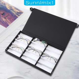 [Sunnimix1] กล่องลิ้นชักเก็บแว่นตากันแดด 15 ช่อง วางซ้อนกันได้ สําหรับบ้าน ลิ้นชัก ตู้เสื้อผ้า