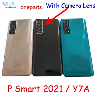  ฝาครอบแบตเตอรี่ด้านหลัง สําหรับ Huawei P smart 2021 Y7A PPA-LX1 LX2 LX3