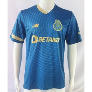 เสื้อกีฬาแขนสั้น ลายทีมชาติฟุตบอล Porto 2 Away Jersey S-XXL 23-24 ชุดเยือน